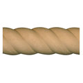 Osborne Wood Products 1 3/4 x 7/8 x 96 1 3/4" Half Round Rope in Beech 891426BCH